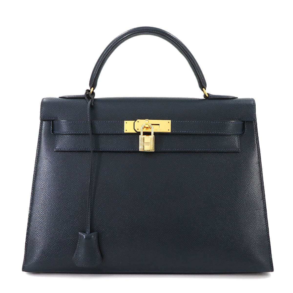 Kelly 32 2way Hand Shoulder Bag Couchevel Epsom Blue Indigo 90274184