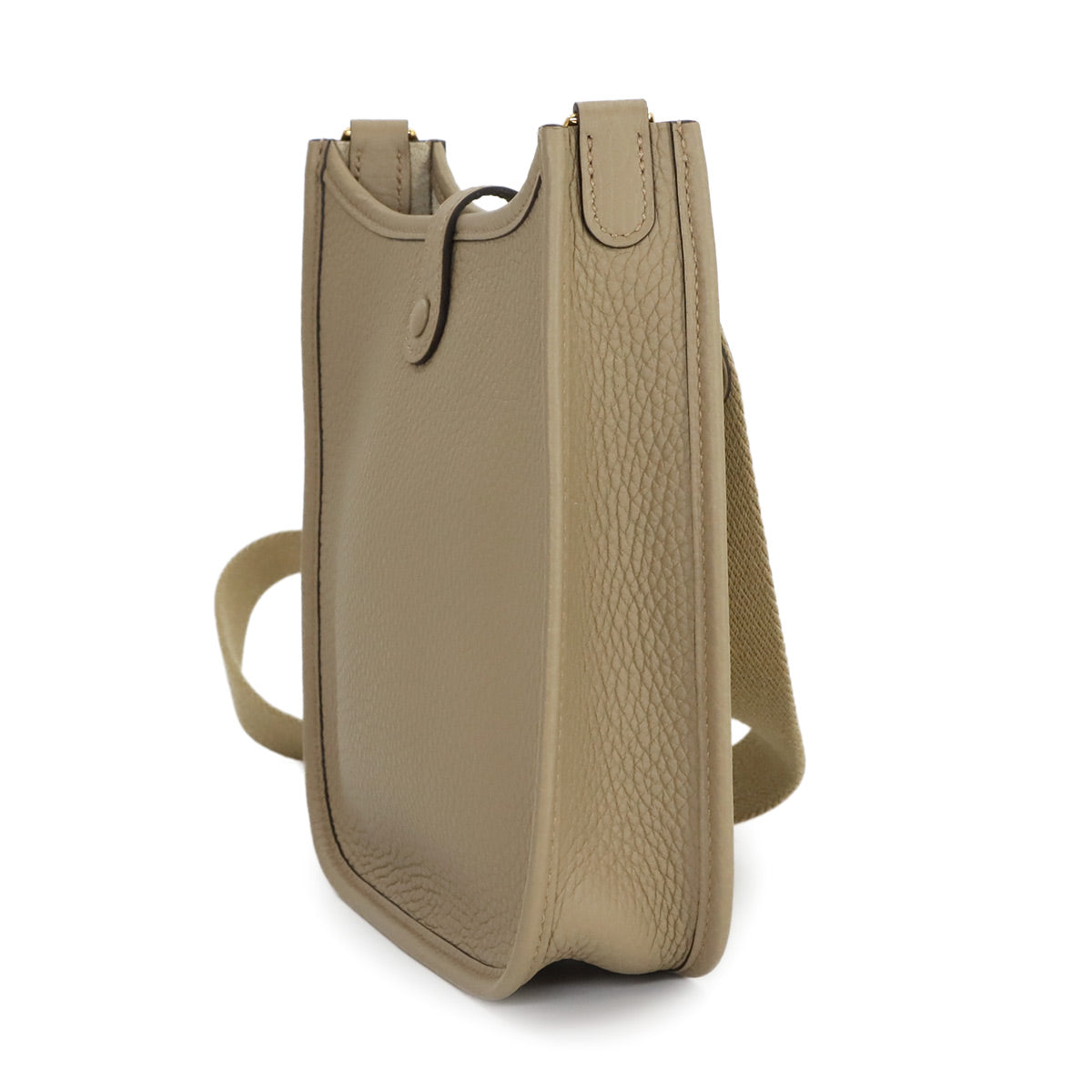 Evelyne Amazone TPM Shoulder Bag Taurillon Clemence Beige Marfa 90274193
