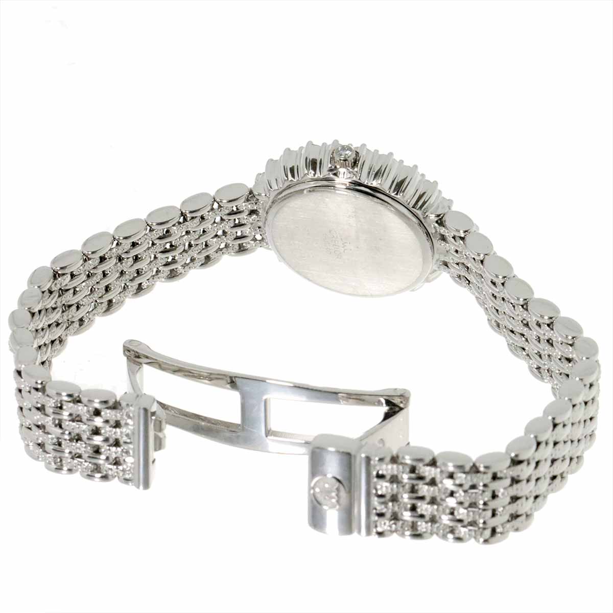 CREDOR 1E70 2010 Quartz Diamond bezel K18WG Ladies Watch