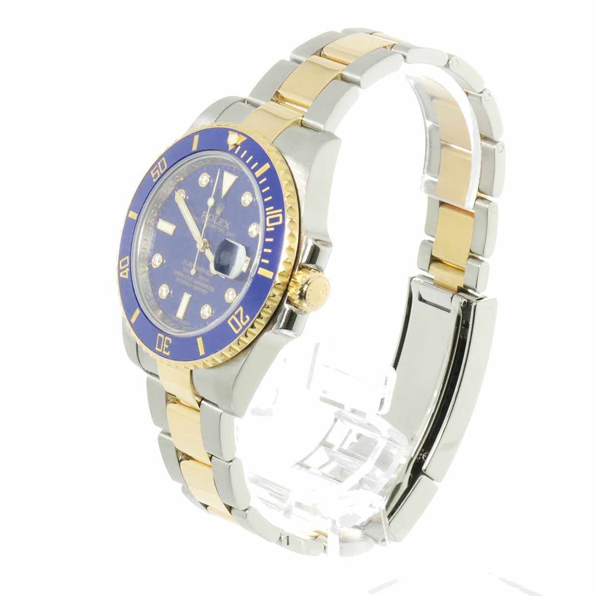 Submariner 116613GLB Serial Random Diamond 750 YG Automatic