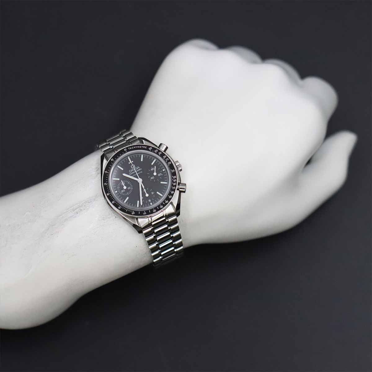 Speedmaster Chronograph 3539 50 Automatic Black Dial Mens Watch