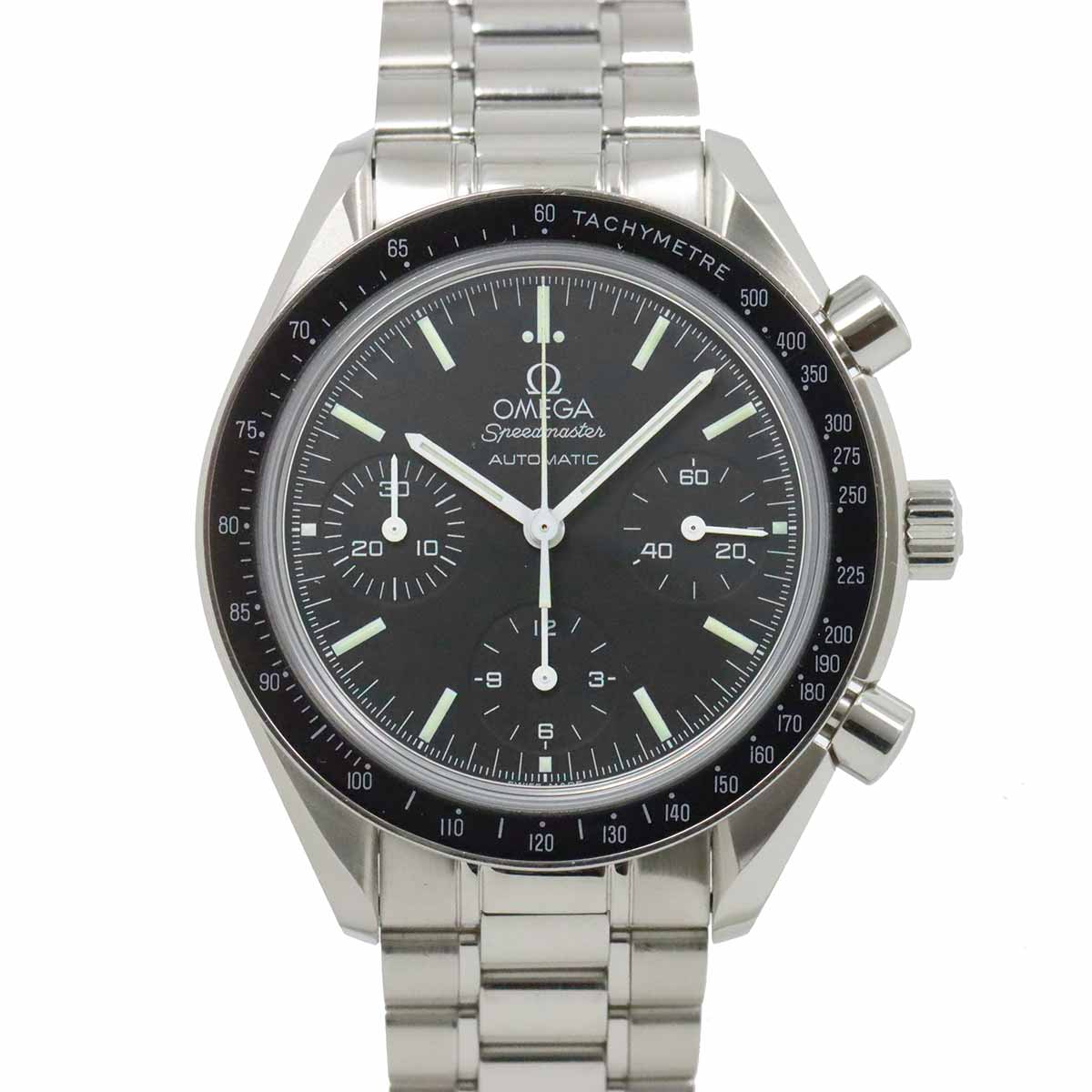 Speedmaster Chronograph 3539 50 Automatic Black Dial Mens Watch