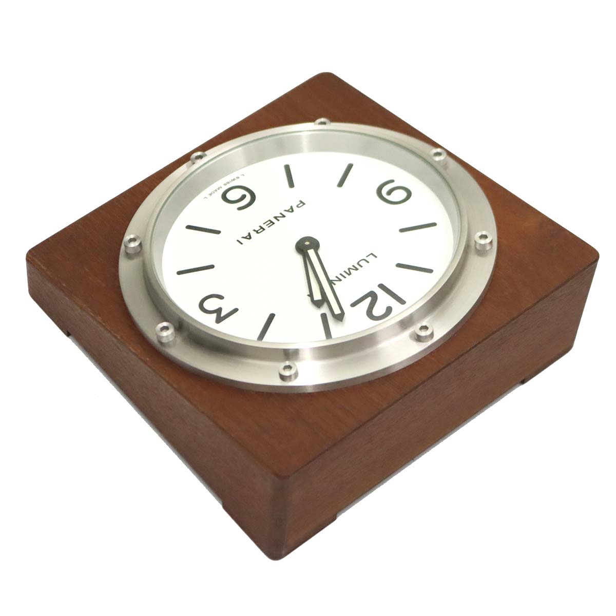 Table Clock PAM00314 Quartz White Dial Watch