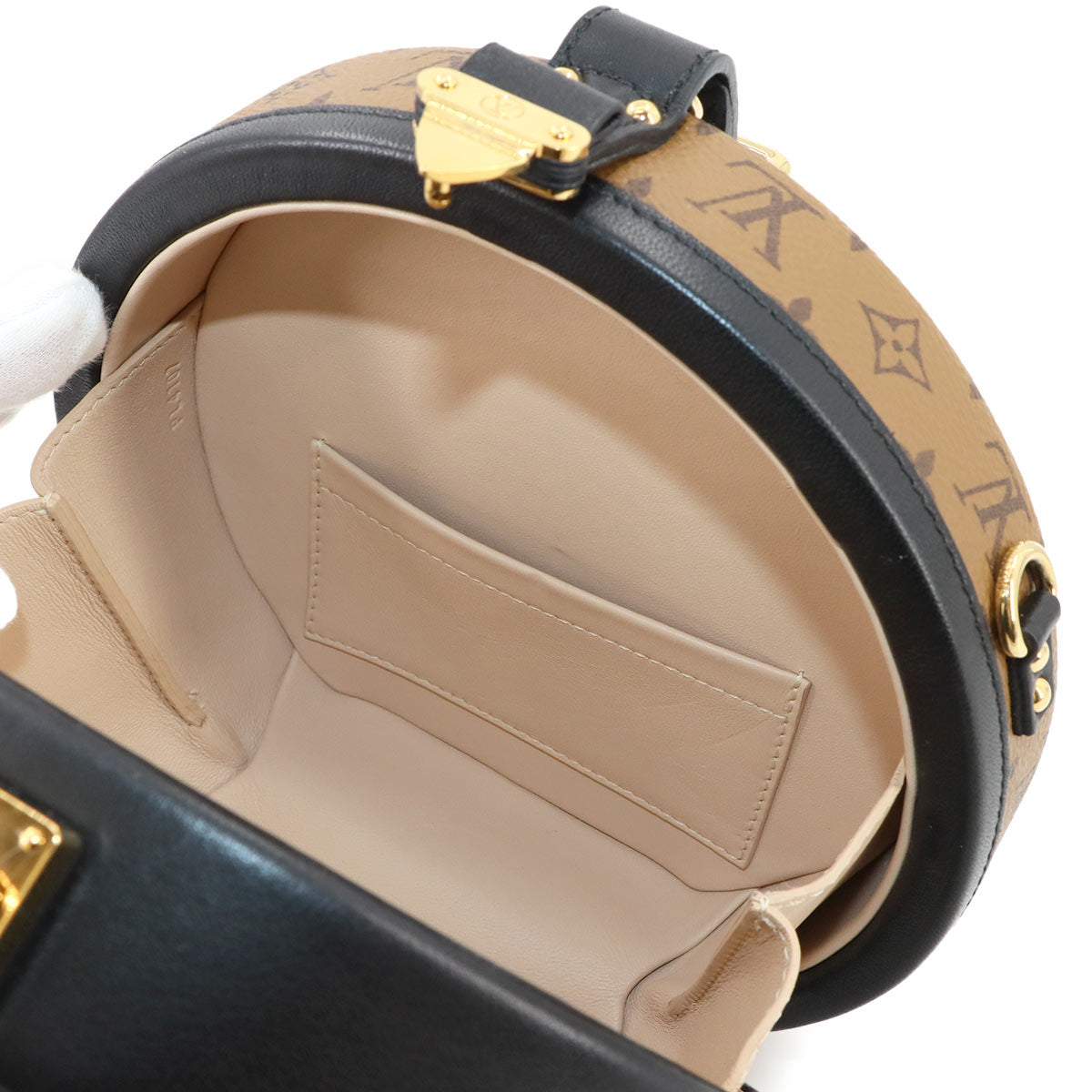 Monogram Reverse Petite Boite Chapeau 2way Hand Bag 90275012