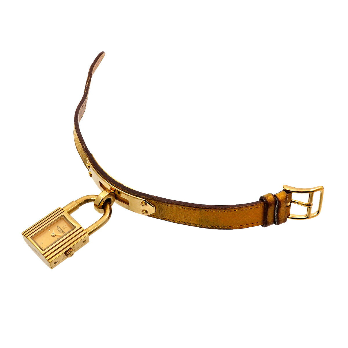 Kelly Watches Quartz Gold Dial Vintage Cadena Ladies Watch