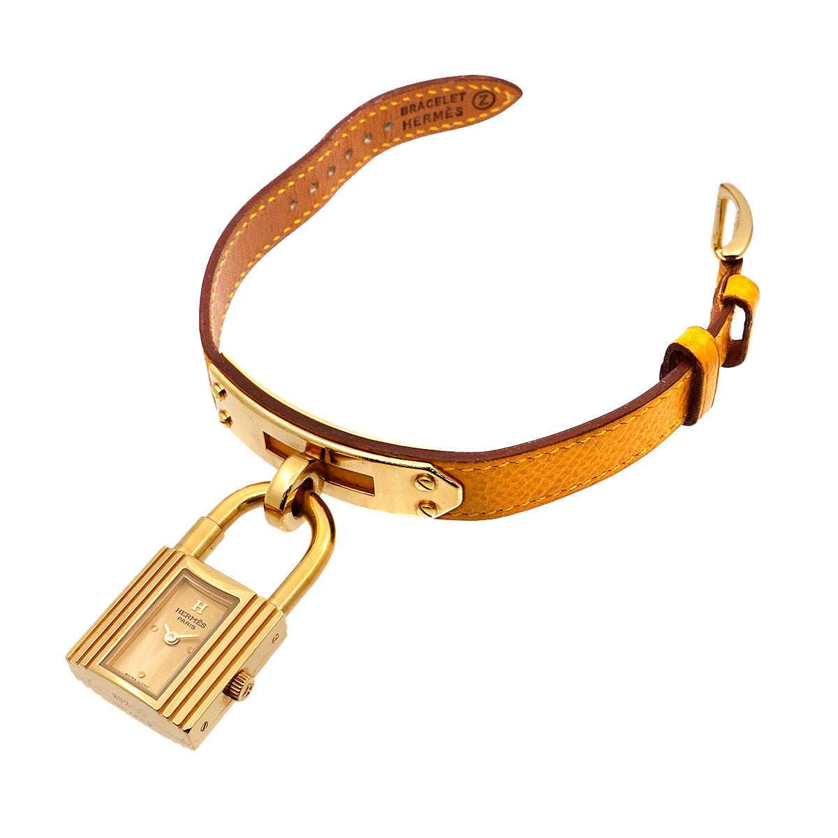 Kelly Watches Quartz Gold Dial Vintage Cadena Ladies Watch