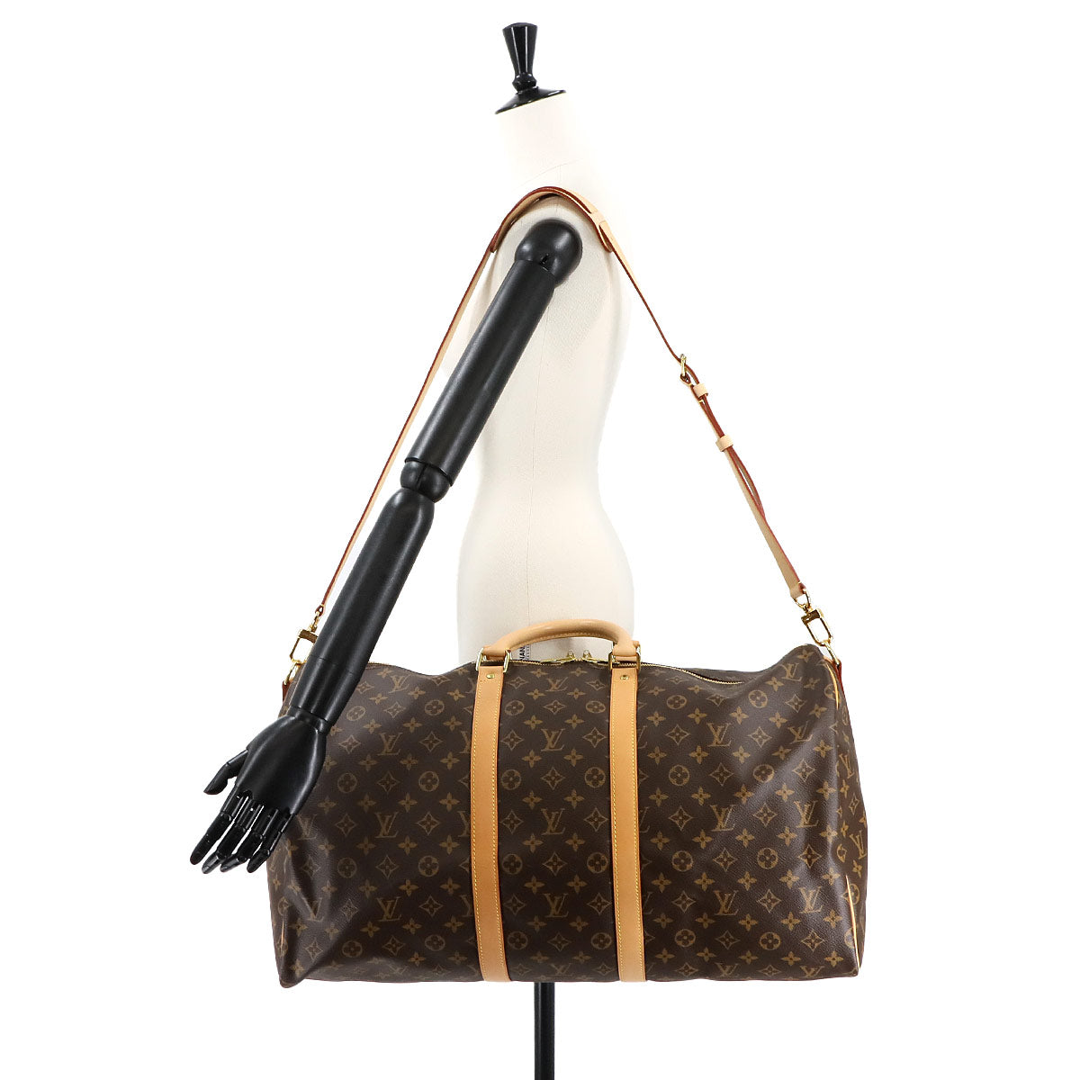 Monogram Keepall Bandouliere 55 Luggage M41414 Unisex 90275190