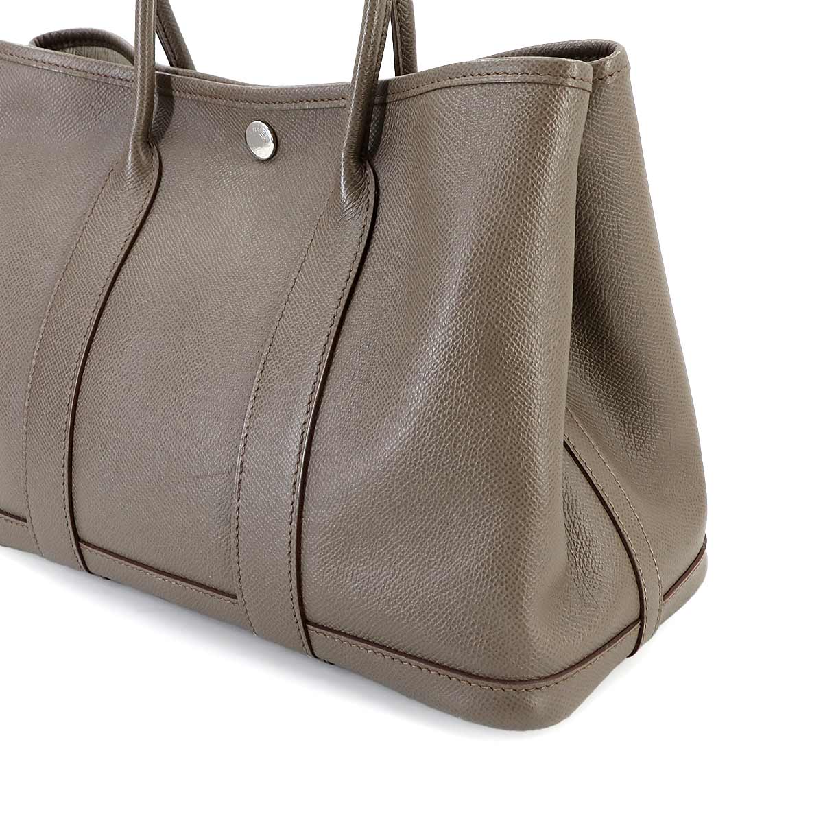 Garden Party 30 TPM Tote Bag Epsom Taupe Purse