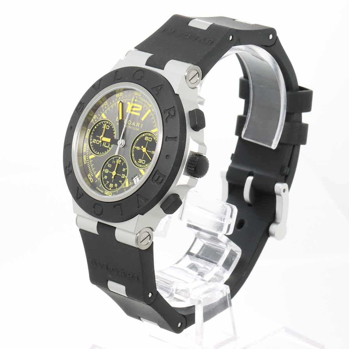 Aluminum BB41ATCH Chronograph Date Black Dial Mens