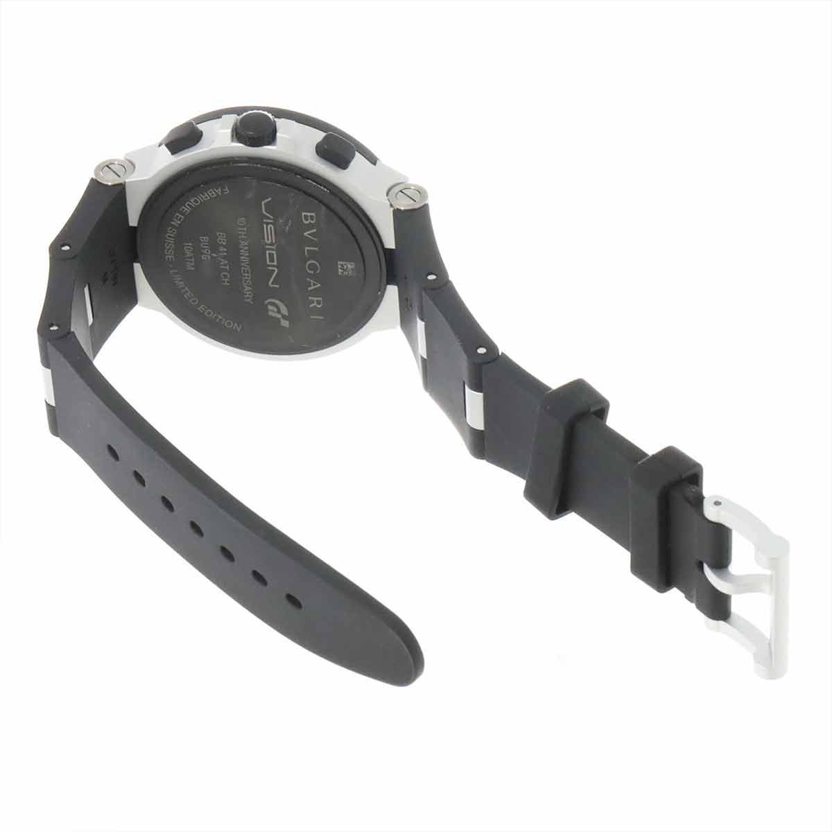 Aluminum BB41ATCH Chronograph Date Black Dial Mens