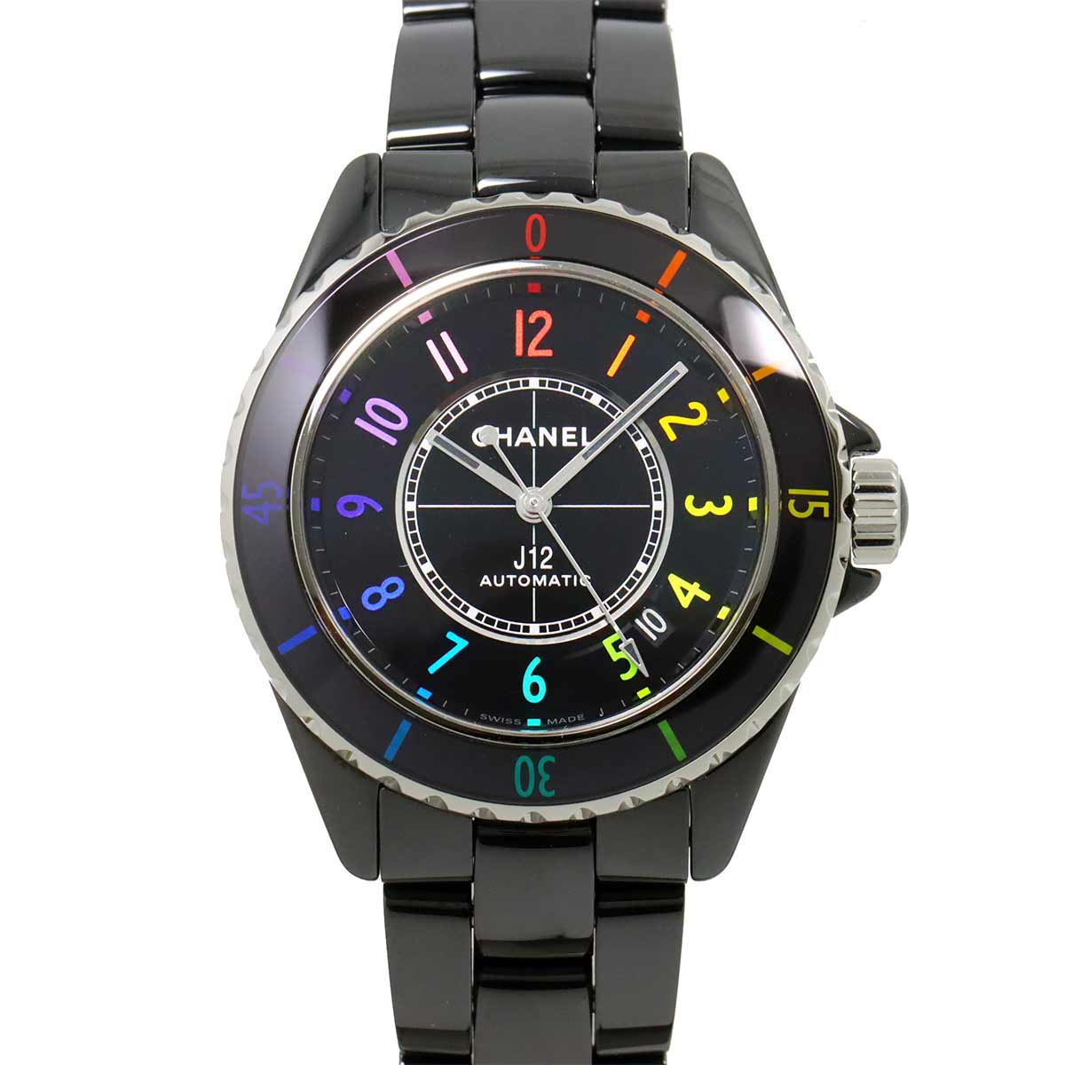 J12 electro 38 H7122 Limited Automatic Black Mens Watch