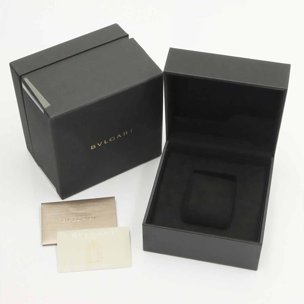 Octo Ultra Nero Chronograph BGOP41SGCH 750 PG Black Dial Mens