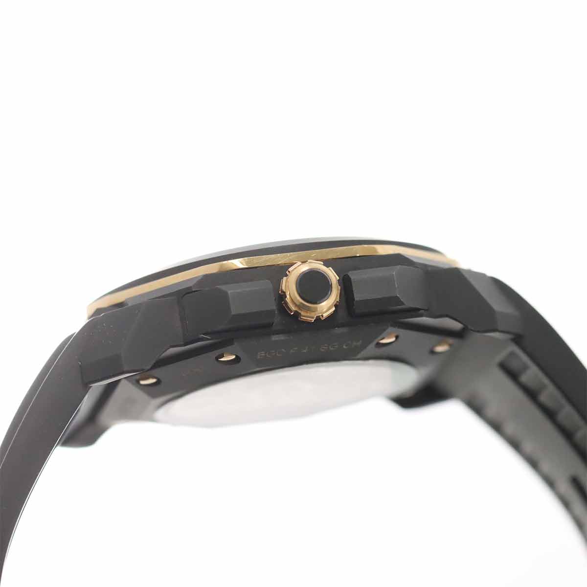 Octo Ultra Nero Chronograph BGOP41SGCH 750 PG Black Dial Mens