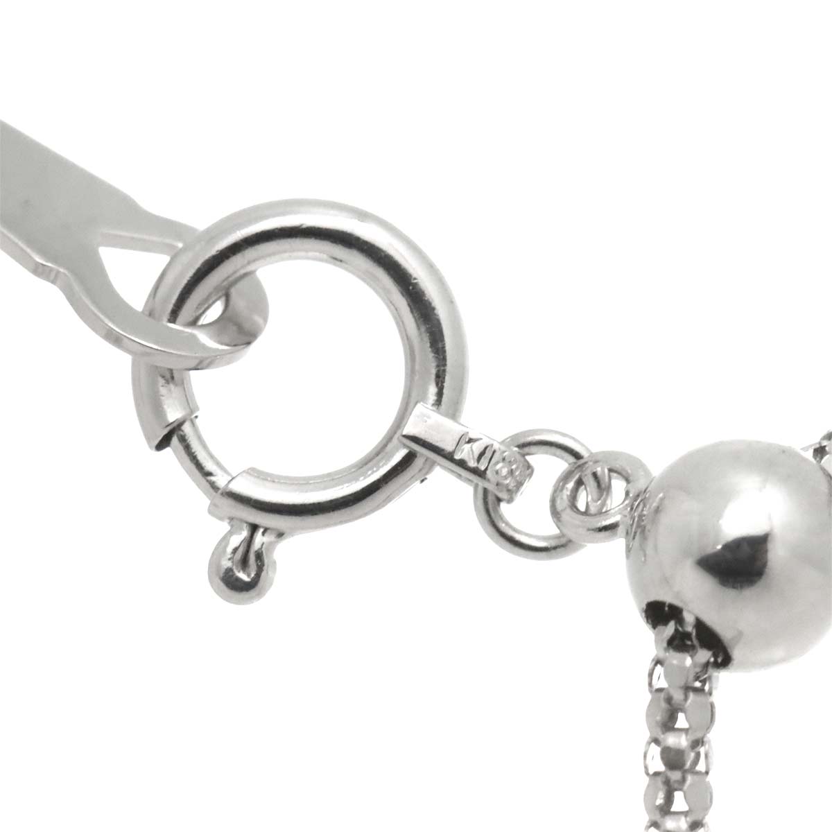 Diamond 3.00ct Necklace 18K WG White Gold 750