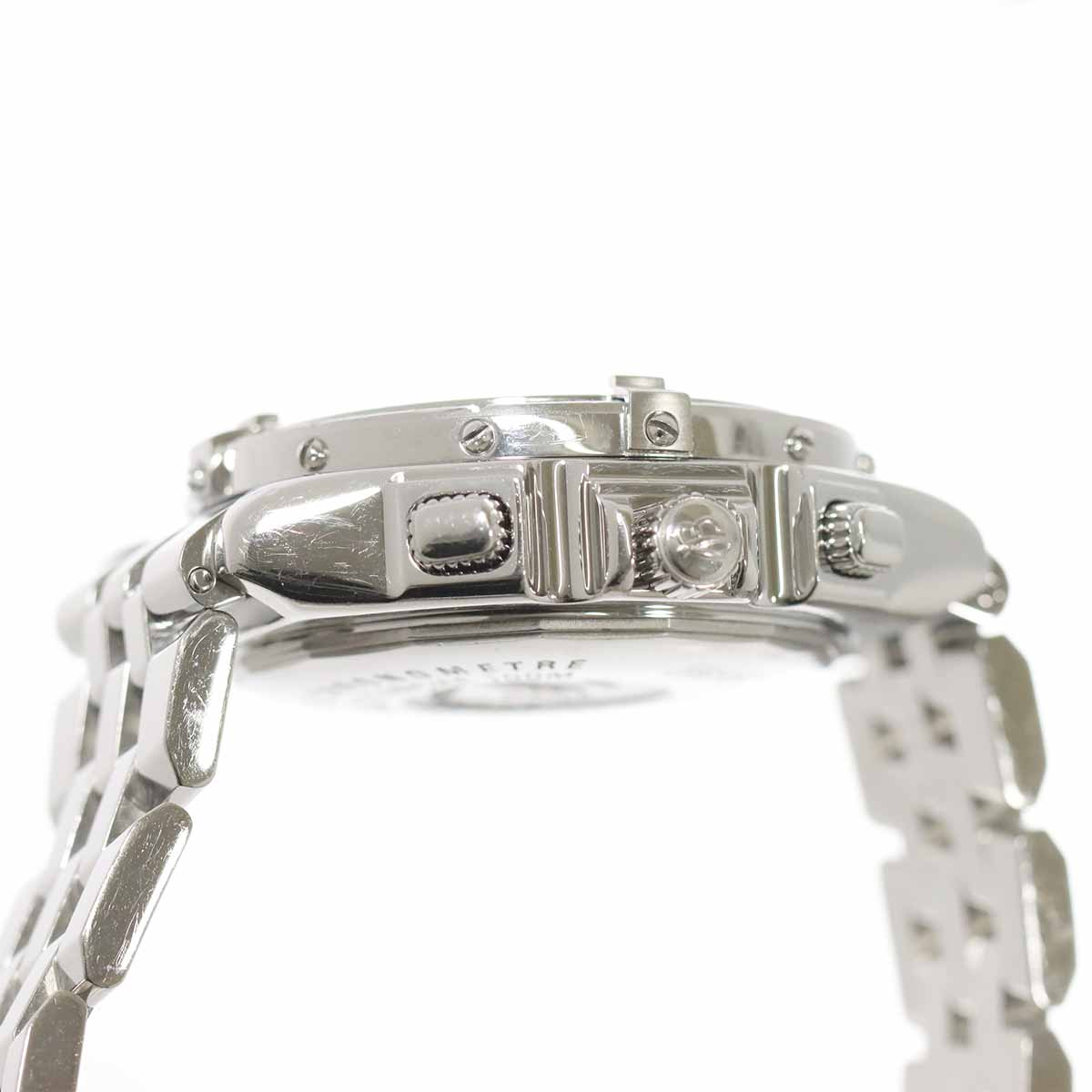Crosswind Big Date A44355 Chronograph White Dial Mens