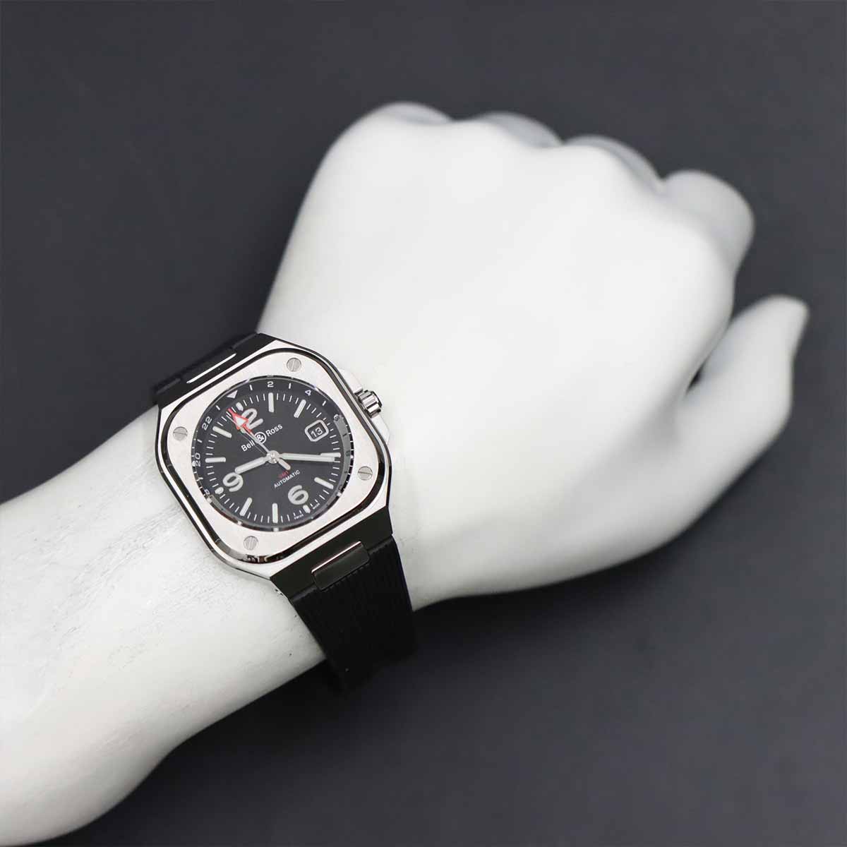 BR05 BLACKSTEEL BR05G-BL-ST/SRB GMT Automatic Date