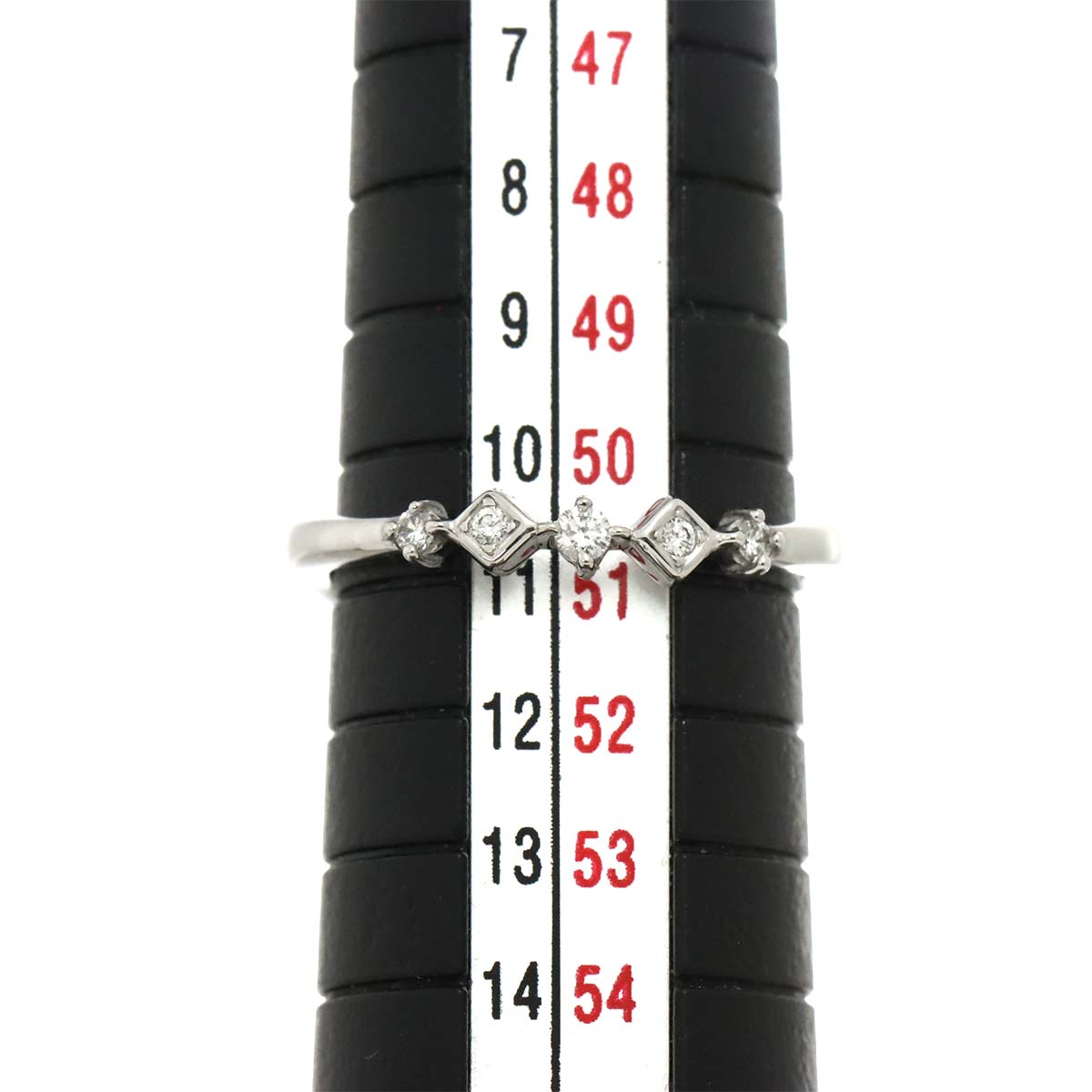 TASAKI Diamond 0.07ct Ring 14K White Gold 585 Size5.5-5.75(US)