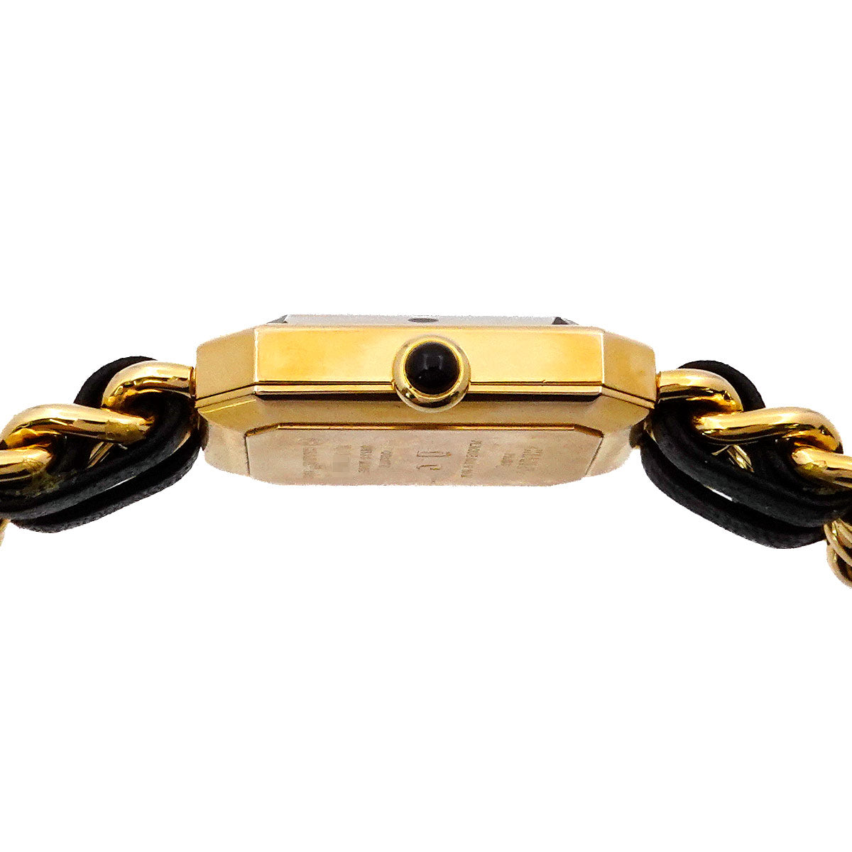 Premiere Size L H0001 Vintage Quartz Black Dial Ladies Watch