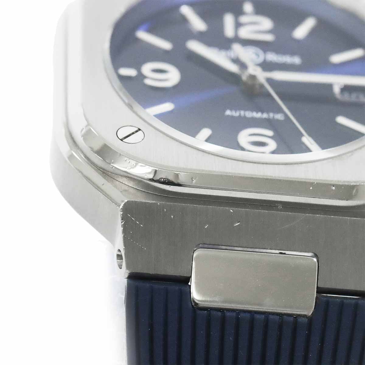 BR05 BLUESTEEL BR05A-BLU-ST/SRB Automatic Date Blue