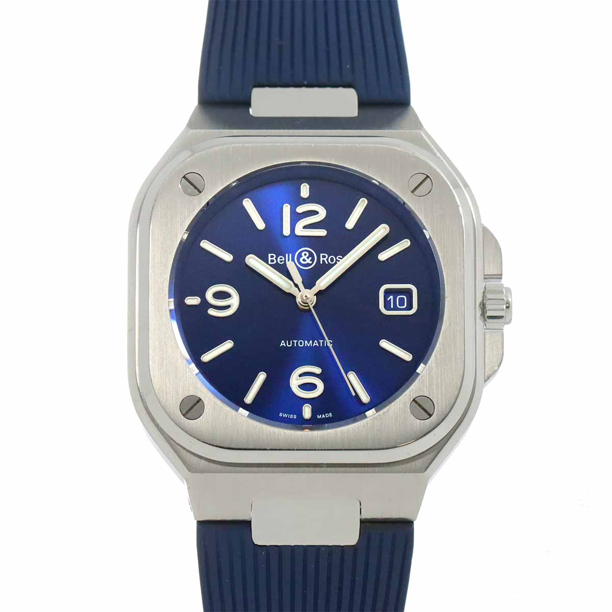 BR05 BLUESTEEL BR05A-BLU-ST/SRB Automatic Date Blue