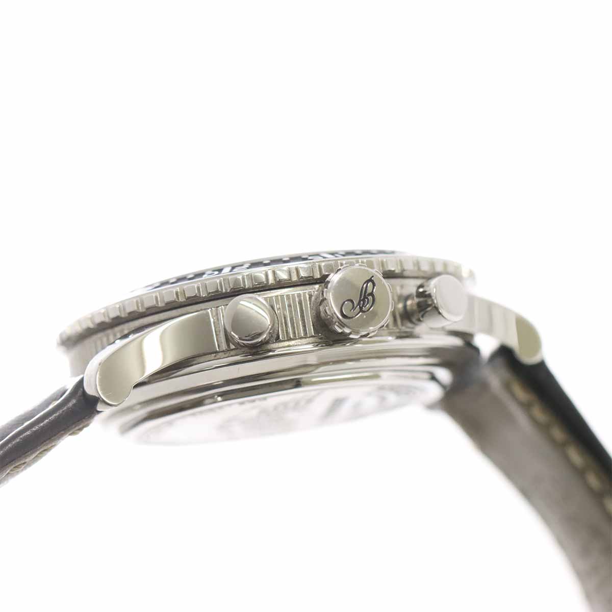 Aeronavale 3803 Automatic Chronograph Black Dial Mens Watch