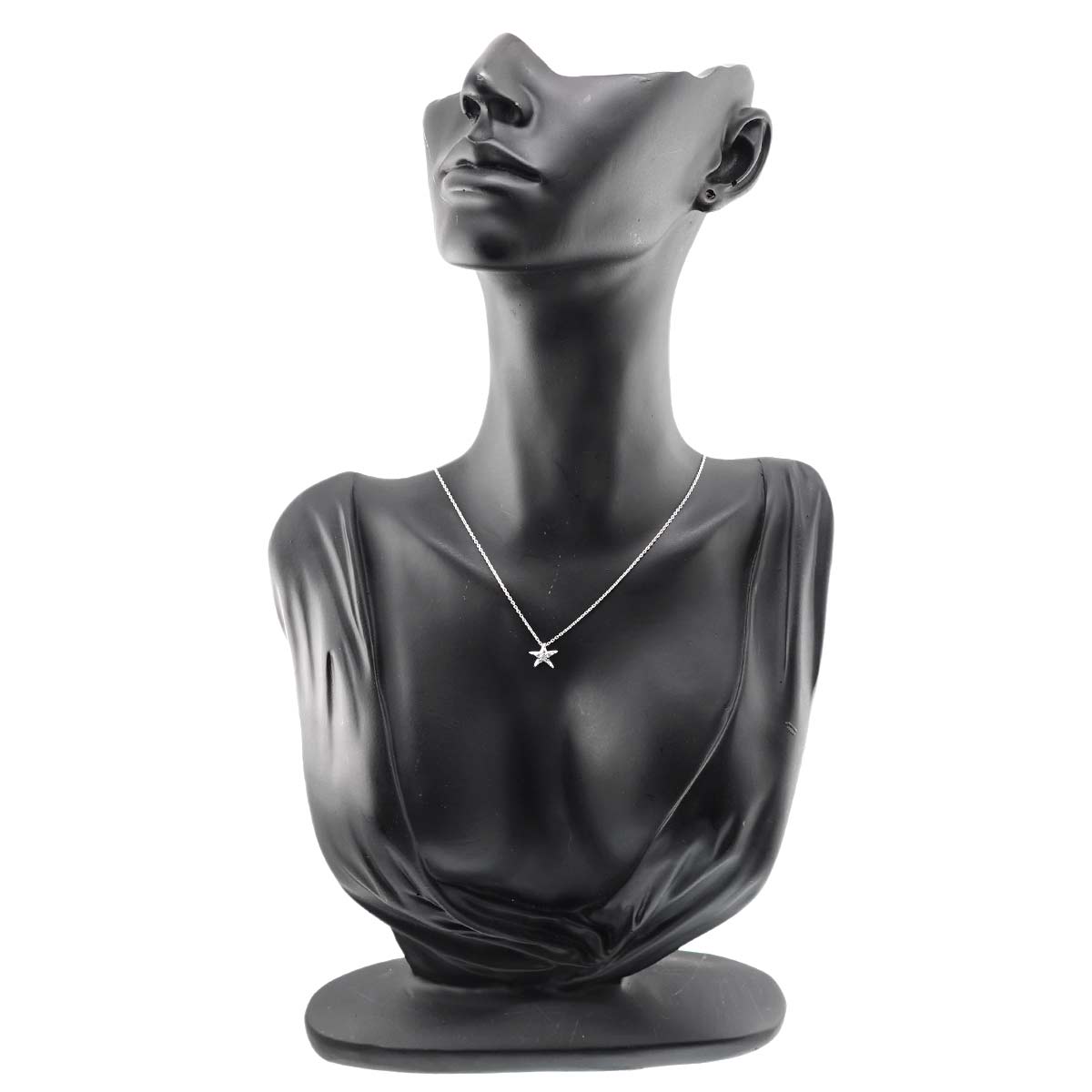 Star Diamond 0.05ct Necklace 18K WG 750