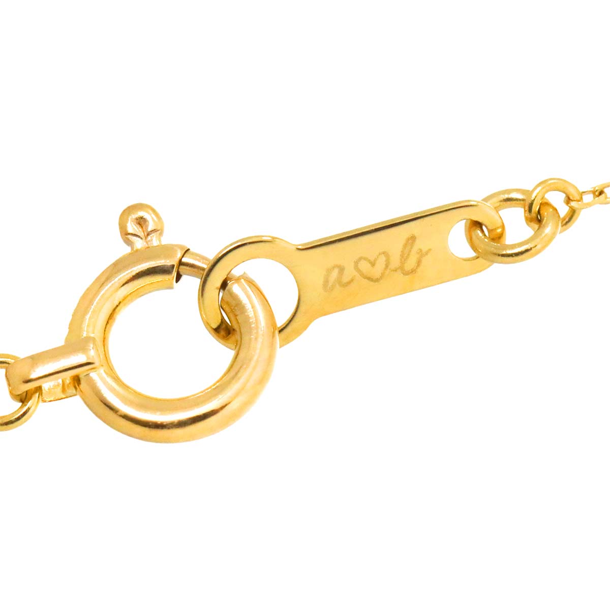 Diamond Necklace 18K Yellow Gold 750