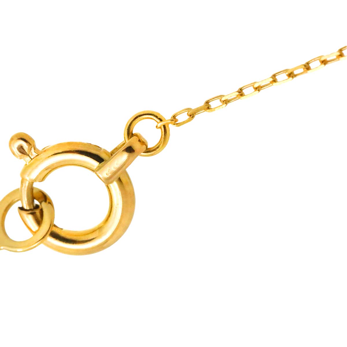 Diamond Necklace 18K Yellow Gold 750