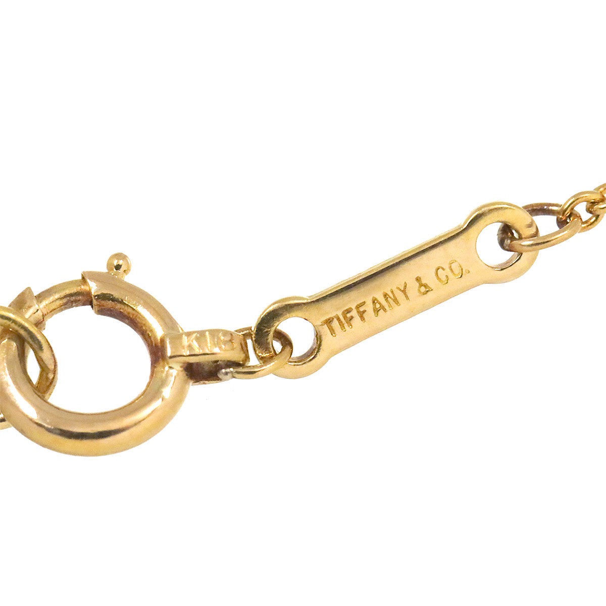 By The Yard Diamond Necklace 18K YG 750