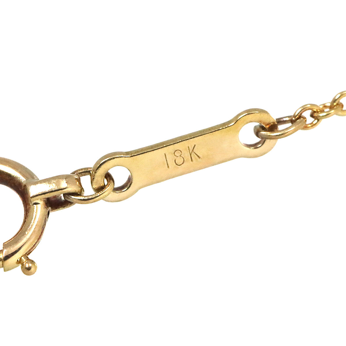 By The Yard Diamond Necklace 18K YG 750