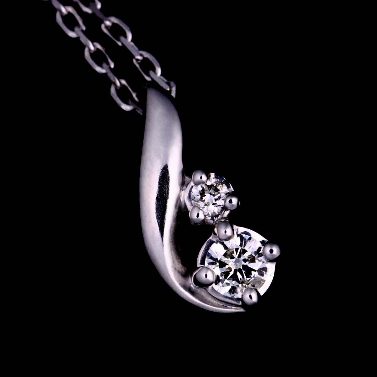 Vendome Diamond Necklace 18K WG 750