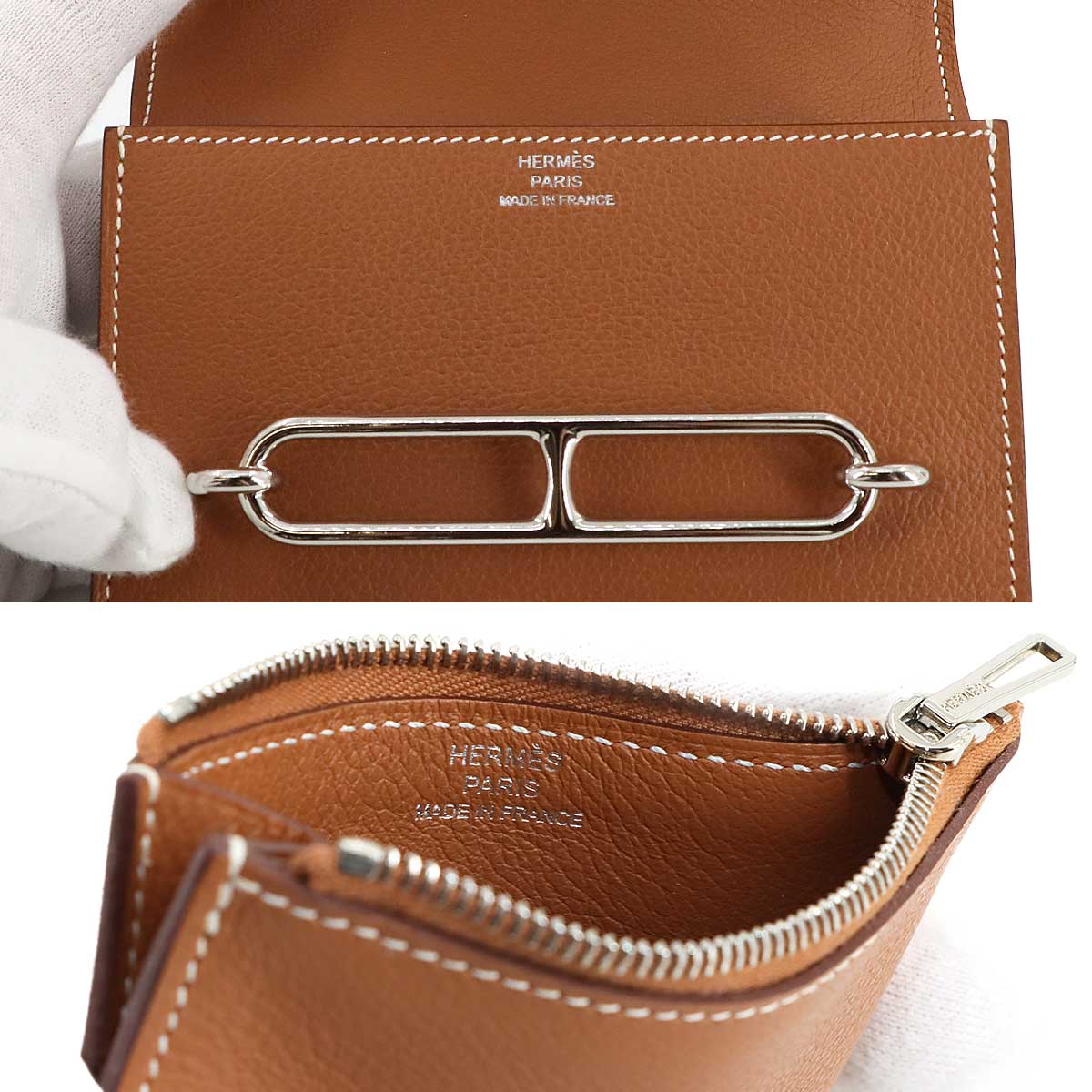 Roulis Slim Wallet Ever Color Brown U Purse