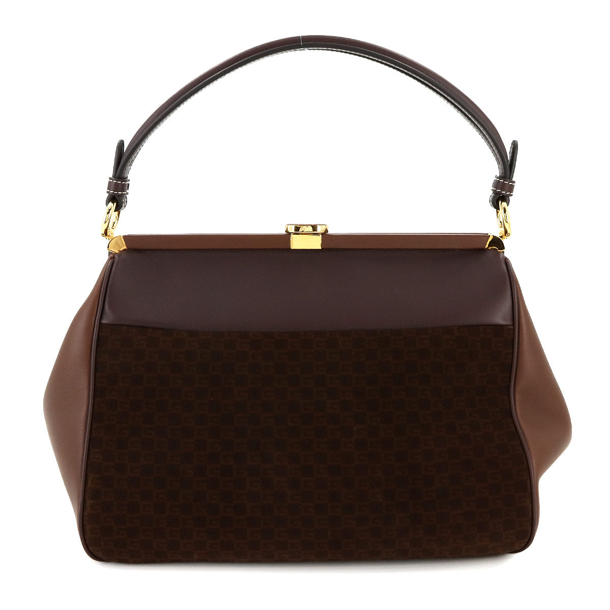 Ophidia 2way Hand Shoulder Bag Leather Suede Brown 726428 90277062