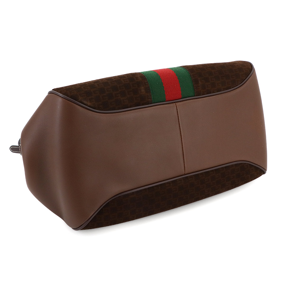 Ophidia 2way Hand Shoulder Bag Leather Suede Brown 726428 90277062