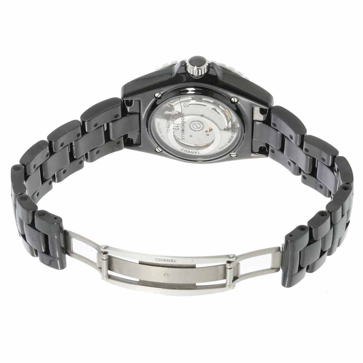 J12 Mademoiselle La pausa H7609 Automatic Black Dial Mens