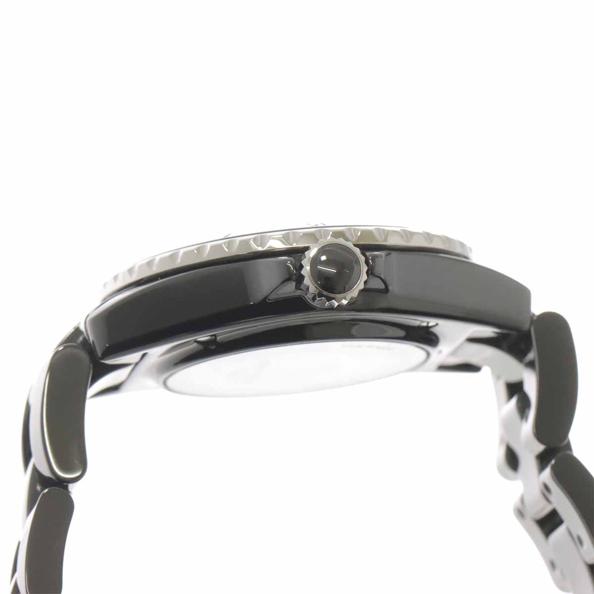 J12 Mademoiselle La pausa H7609 Automatic Black Dial Mens