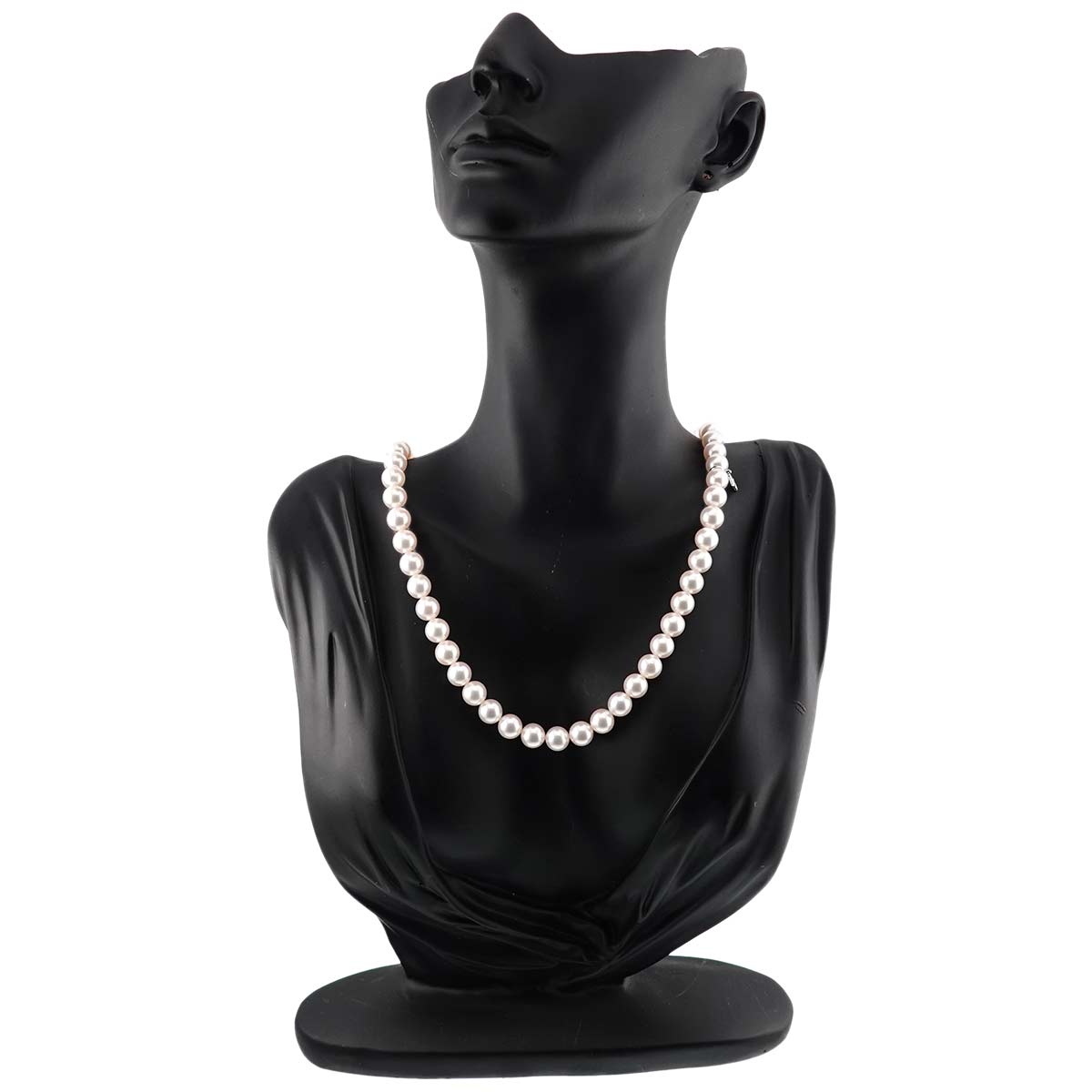Akoya Pearl 7.5-7.0mm Necklace SV Silver