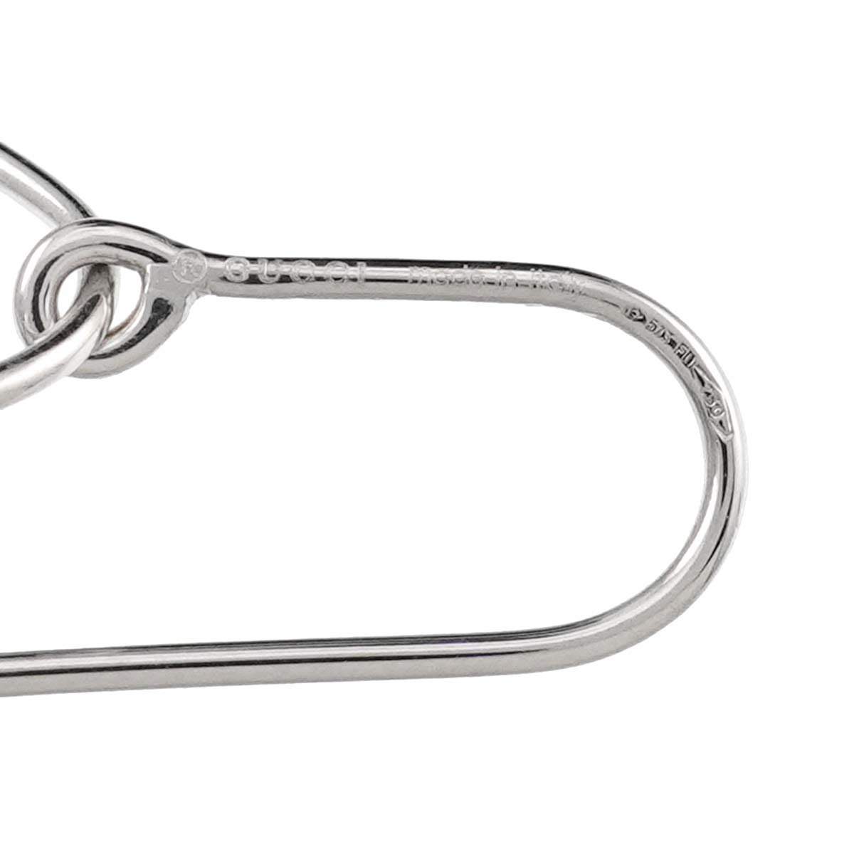 Freshwater cultured pearl Earrings Pierced 18K White Gold 750