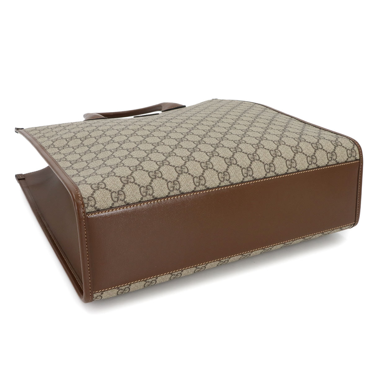 GUCCI Interlocking G 2way Tote Shoulder Bag GG Supreme canvas 674155