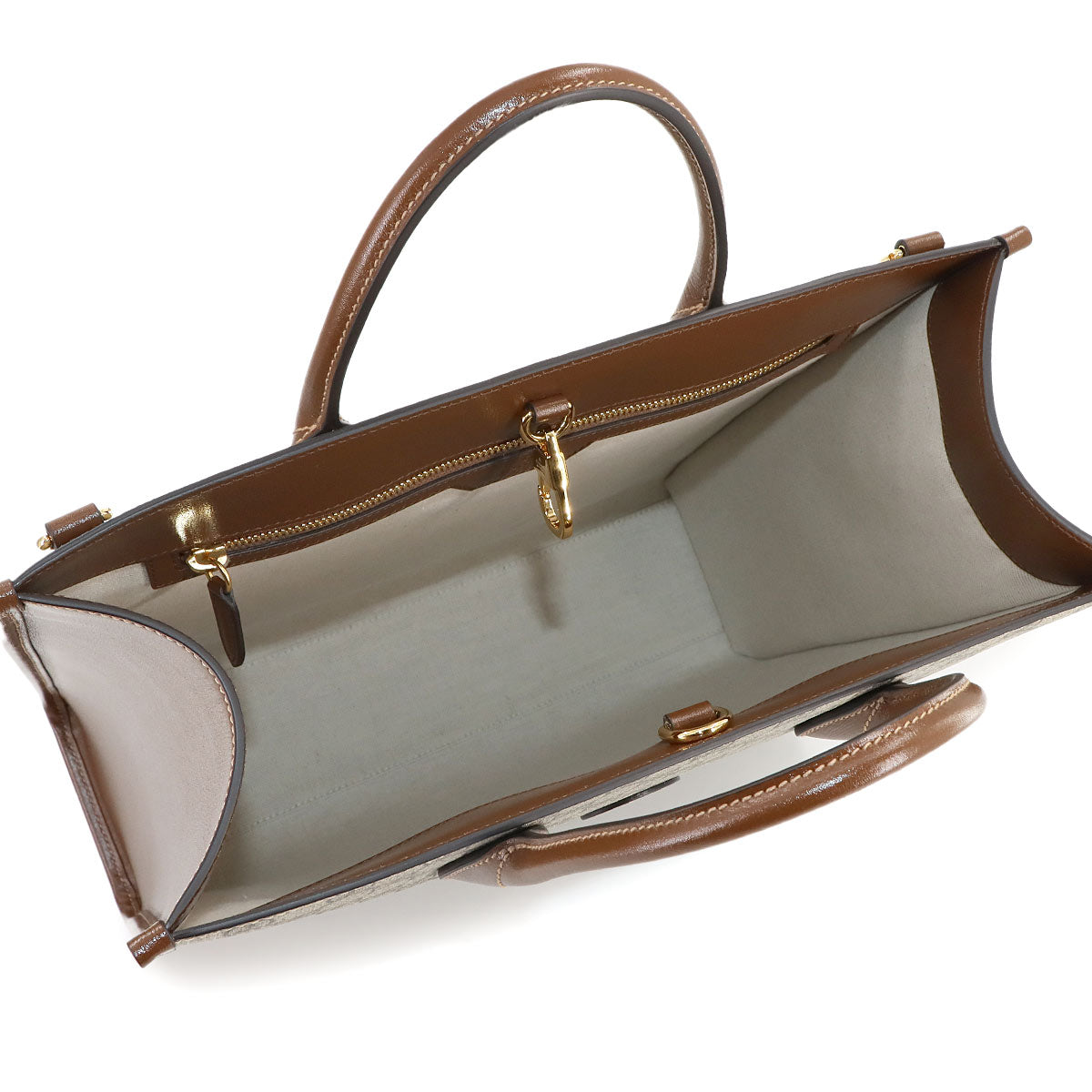 GUCCI Interlocking G 2way Tote Shoulder Bag GG Supreme canvas 674155