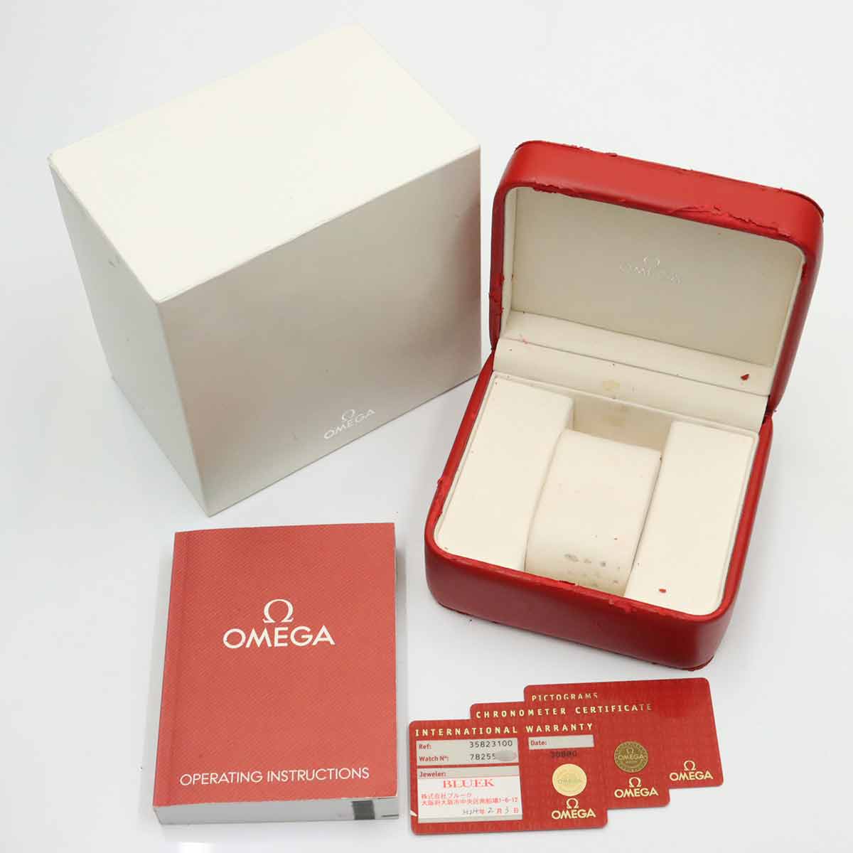 OMEGA Speedmaster Rattrapante 3582 31 Chronograph Automatic Mens