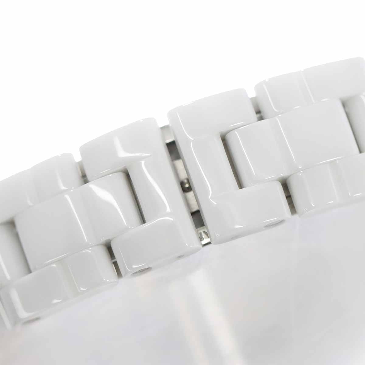 J12 Cosmic H7990 Ceramic Diamond Quartz White Dial Ladies