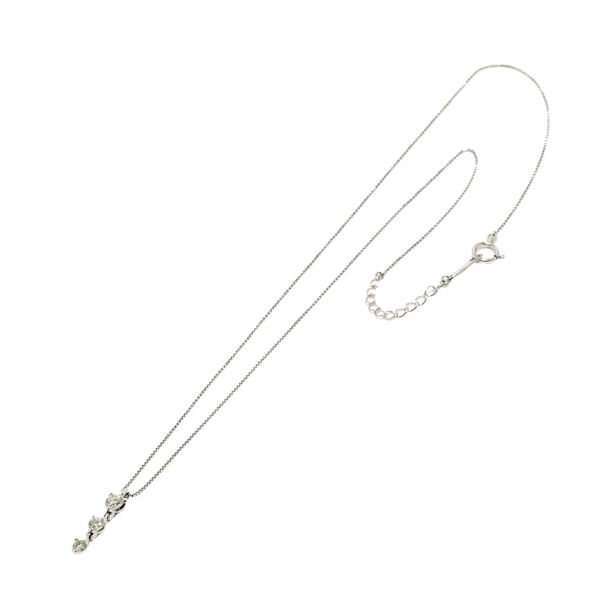 Diamond 0.45ct Necklace Platinum