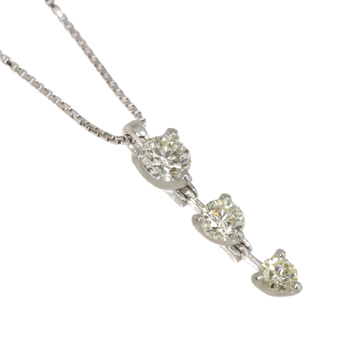 Diamond 0.45ct Necklace Platinum