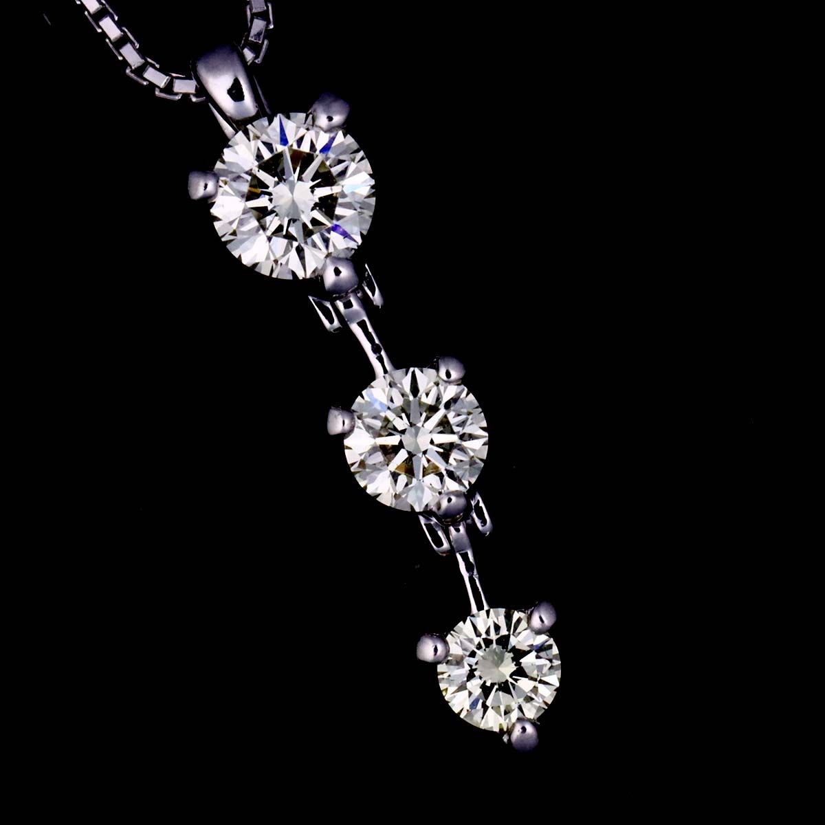 Diamond 0.45ct Necklace Platinum