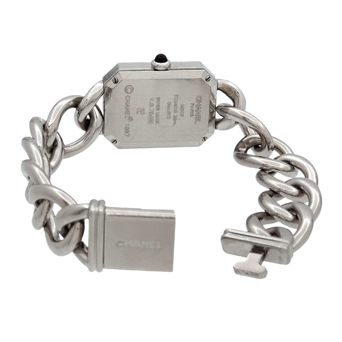 Premiere L Size H0452 Quartz Black Dial Ladies Watch