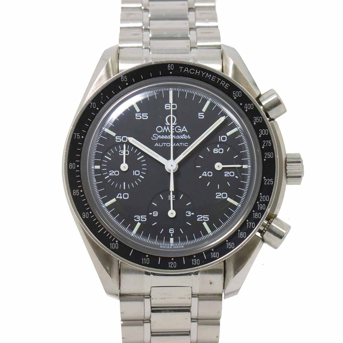 Speedmaster Chronograph 3510.50 Automatic Black Dial Mens Watch