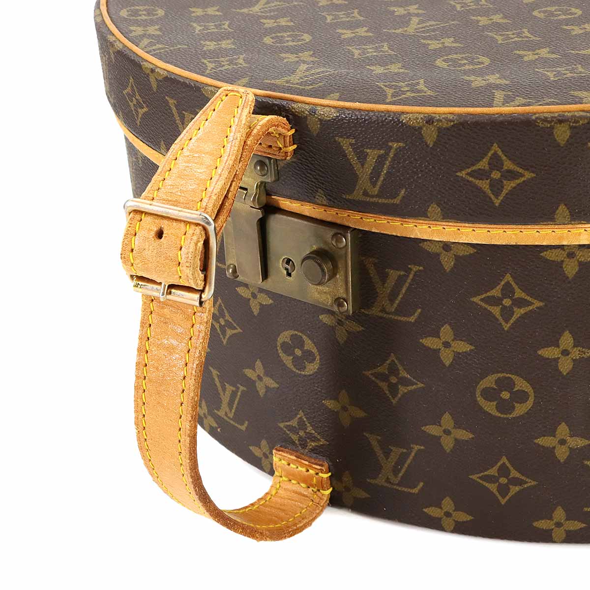 Monogram Boite Chapeau 40 Hat Case Brown M23624 Purse 90278327