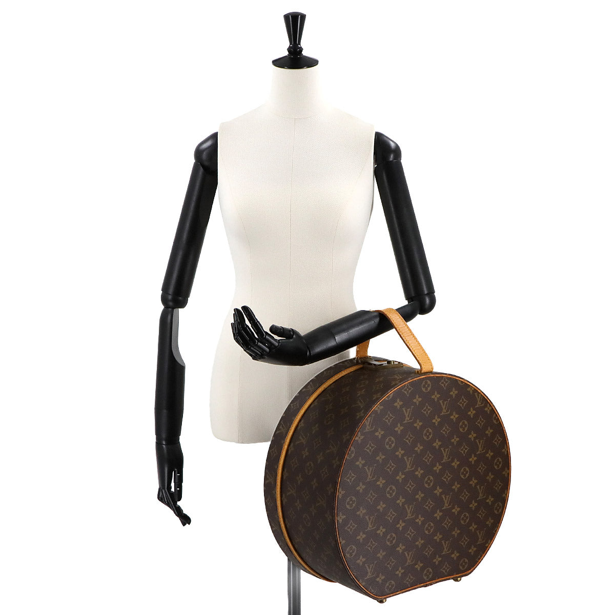 Monogram Boite Chapeau 40 Hat Case Brown M23624 Purse 90278327