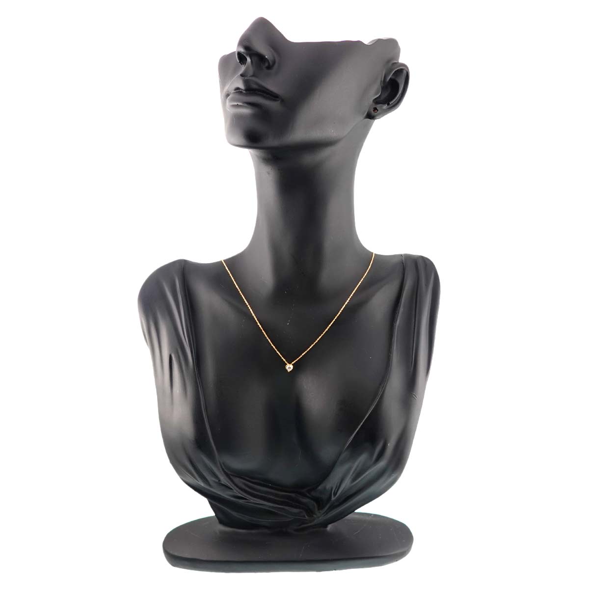 Vendome Aoyama Diamond 0.143ct Necklace 18K Yellow Gold 750